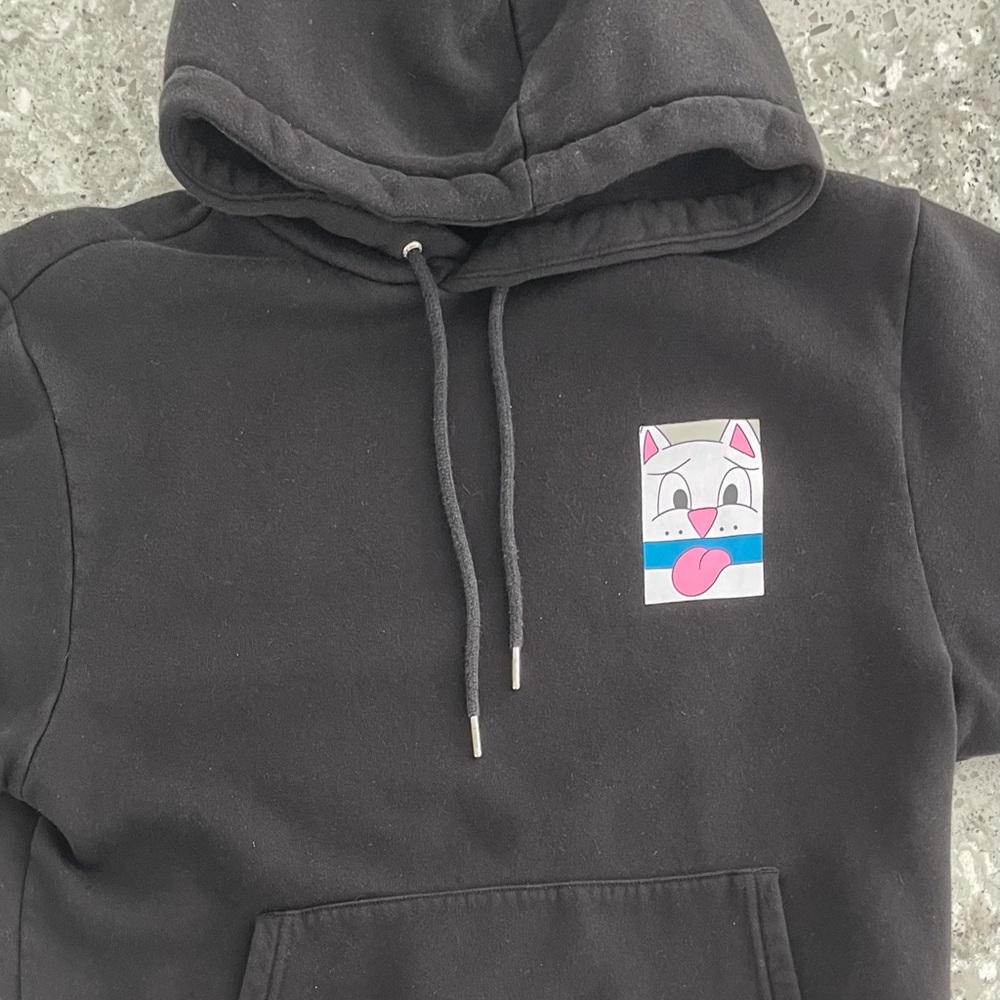 RIPNDIP SMALL BLACK HOODIE